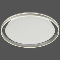 Plafonnier Paul Neuhaus Q-VITO LED Acier inoxydable, 1 lumière, Télécommandes