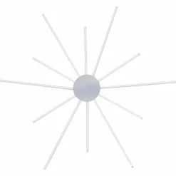 Plafonnier Paul Neuhaus Q-SUNSHINE LED Aluminium, 12 lumières, Télécommandes