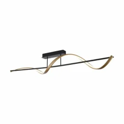 Plafonnier Paul Neuhaus Q-SWING LED Anthracite, Or, 1 lumière, Télécommandes