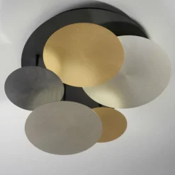 Plafonnier Paul Neuhaus Q-PIATO LED Blanc, 1 lumière, Télécommandes