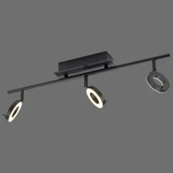 Luminaires Paul Neuhaus Spots Et Projecteurs|Plafonnier Paul Neuhaus SILEDA Anthracite, 3 lumières