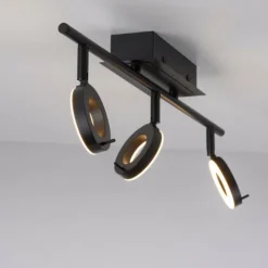 Luminaires Paul Neuhaus Spots Et Projecteurs|Plafonnier Paul Neuhaus SILEDA Anthracite, 3 lumières