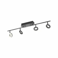Luminaires Paul Neuhaus Éclairage Led|Plafonnier Paul Neuhaus SILEDA Anthracite, 4 lumières