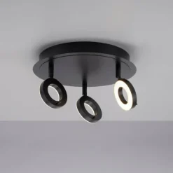 Luminaires Paul Neuhaus Spots Et Projecteurs|Plafonnier Paul Neuhaus SILEDA Anthracite, 3 lumières