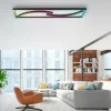 Luminaires Paul Neuhaus Éclairage Led|Plafonnier Paul Neuhaus SERPENT LED Noir, 1 lumière, Télécommandes, Changeur de couleurs