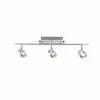 Luminaires Paul Neuhaus Éclairage Led|Plafonnier Paul Neuhaus SILEDA Aluminium, 3 lumières