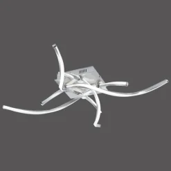 Luminaires Paul Neuhaus Éclairage Led|Plafonnier Paul Neuhaus Wellington LED Aluminium, 4 lumières