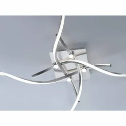 Luminaires Paul Neuhaus Éclairage Led|Plafonnier Paul Neuhaus Wellington LED Aluminium, 4 lumières