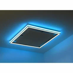 Luminaires Paul Neuhaus Éclairage Led|Plafonnier Paul-Neuhaus HELIX LED Aluminium, 2 lumières, Télécommandes