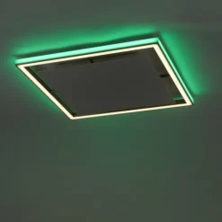 Luminaires Paul Neuhaus Éclairage Led|Plafonnier Paul-Neuhaus HELIX LED Aluminium, 2 lumières, Télécommandes