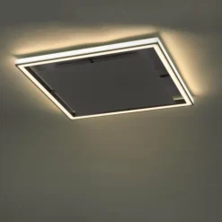 Luminaires Paul Neuhaus Éclairage Led|Plafonnier Paul-Neuhaus HELIX LED Aluminium, 2 lumières, Télécommandes