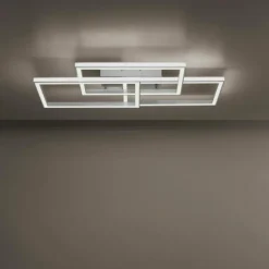 Luminaires Paul Neuhaus Éclairage Led|Plafonnier Paul-Neuhaus HELIX LED Aluminium, 6 lumières, Télécommandes