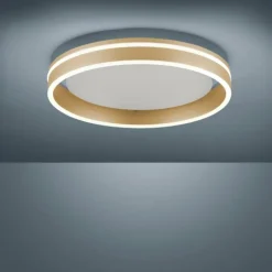 Plafonnier Paul-Neuhaus Q-VITO LED Laiton, 1 lumière, Télécommandes