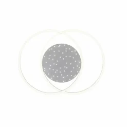 Luminaires Paul Neuhaus Éclairage Led|Plafonnier Paul-Neuhaus YUKI LED Acier brossé, 3 lumières, Télécommandes
