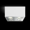 Luminaires Philips Éclairage Led|Plafonnier Philips Box LED Blanc, 4 lumières