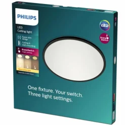 Luminaires Philips Éclairage Led|Plafonnier Philips CL550 LED Noir, Blanc, 1 lumière
