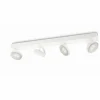 Luminaires Philips Éclairage Led|Plafonnier Philips Clockwork LED Blanc, 4 lumières