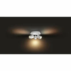 Plafonnier Philips Hue Adore LED Blanc, 3 lumières, Télécommandes