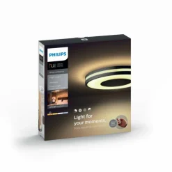 Plafonnier Philips Hue Ambiance White Being LED Noir, Blanc, 1 lumière, Télécommandes
