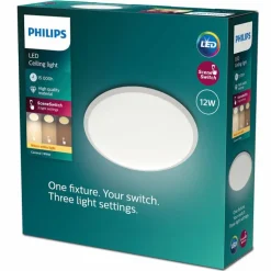 Plafonnier Philips Hue Aurelle LED Blanc, 1 lumière