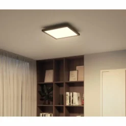 Plafonnier Philips Hue Aurelle LED Noir, Blanc, 1 lumière