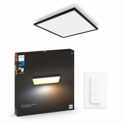 Plafonnier Philips Hue Aurelle LED Noir, Blanc, 1 lumière