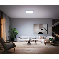 Plafonnier Philips Hue Aurelle LED Noir, Blanc, 1 lumière