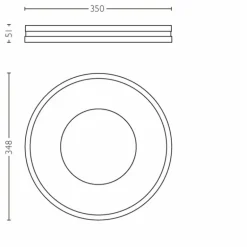 Plafonnier Philips Hue Being LED Blanc, 1 lumière, Télécommandes