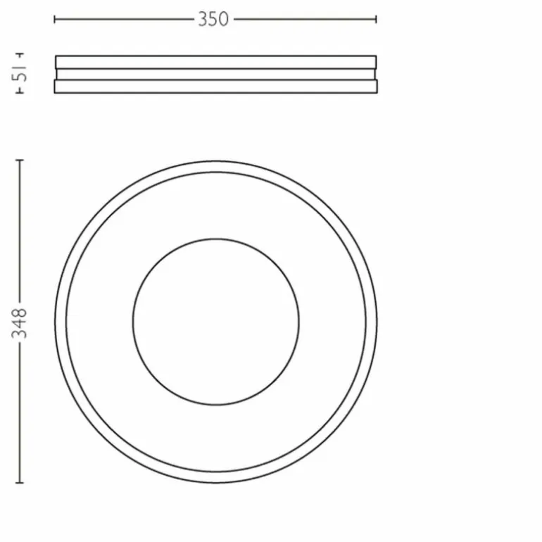 Plafonnier Philips Hue Being LED Blanc, 1 lumière, Télécommandes
