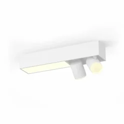 Plafonnier Philips HUE Centris LED Blanc, 3 lumières, Changeur de couleurs