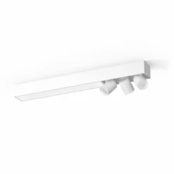 Plafonnier Philips HUE Centris LED Blanc, 3 lumières, Changeur de couleurs