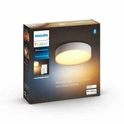 Plafonnier Philips Hue Enrave LED Blanc, 1 lumière, Télécommandes