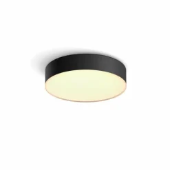 Plafonnier Philips Hue Enrave LED Noir, 1 lumière, Télécommandes