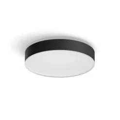 Plafonnier Philips Hue Enrave LED Noir, 1 lumière, Télécommandes