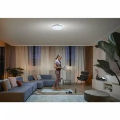 Plafonnier Philips Hue Enrave LED Blanc, 1 lumière, Télécommandes