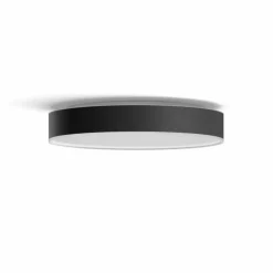 Plafonnier Philips Hue Enrave LED Noir, 1 lumière, Télécommandes