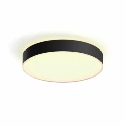 Plafonnier Philips Hue Enrave LED Noir, 1 lumière, Télécommandes