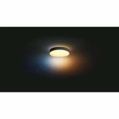 Plafonnier Philips Hue Enrave LED Noir, 1 lumière, Télécommandes