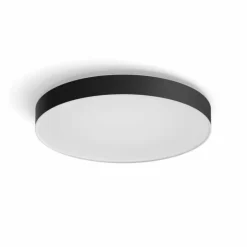 Plafonnier Philips Hue Enrave LED Noir, 1 lumière, Télécommandes