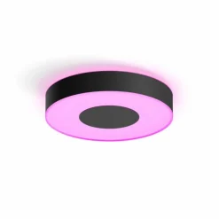 Plafonnier Philips Hue Infuse LED Noir, 1 lumière, Changeur de couleurs