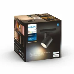 Plafonnier Philips Hue Runner LED Noir, 1 lumière