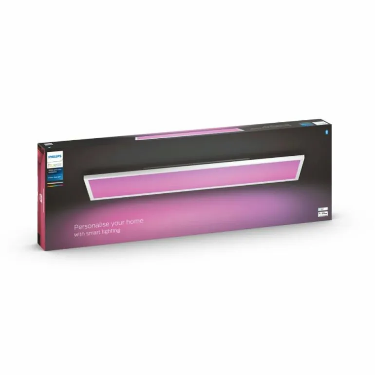 Plafonnier Philips Hue Surimu LED Blanc, 1 lumière, Changeur de couleurs
