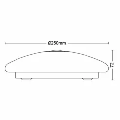 Luminaires Philips Éclairage Led|Plafonnier Philips Mauve LED Blanc, 1 lumière, Détecteur de mouvement