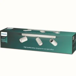Luminaires Philips Spots Et Projecteurs|Plafonnier Philips myLiving Kosipo Blanc, 3 lumières