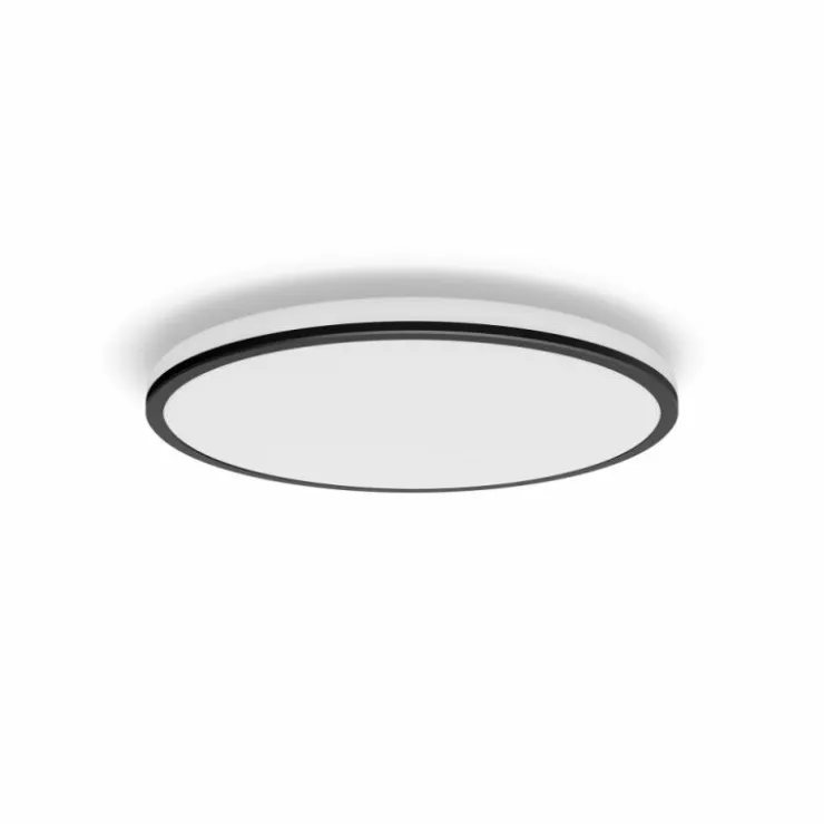 Luminaires Philips Éclairage Led|Plafonnier Philips Ozziet LED Noir, Blanc, 1 lumière
