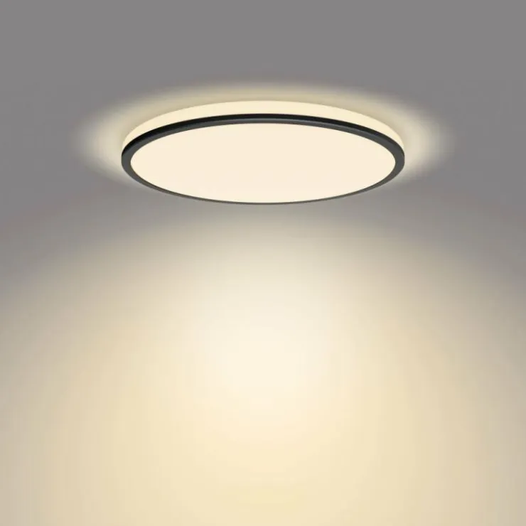 Luminaires Philips Éclairage Led|Plafonnier Philips Ozziet LED Noir, Blanc, 1 lumière