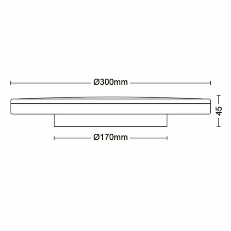 Luminaires Philips Éclairage Led|Plafonnier Philips Ozziet LED Noir, Blanc, 1 lumière