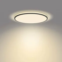 Luminaires Philips Éclairage Led|Plafonnier Philips Ozziet LED Noir, Blanc, 1 lumière