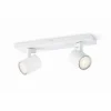 Luminaires Philips Éclairage Led|Plafonnier Philips Runner LED Blanc, 2 lumières