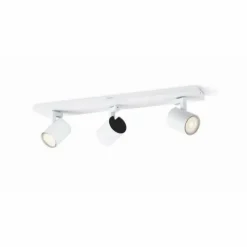 Luminaires Philips Éclairage Led|Plafonnier Philips Runner LED Blanc, 3 lumières